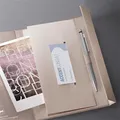 Diár "Conceptum" metalická zlatá Rose, A6, týždenný, 2017, tvrdý obal, SIGEL
