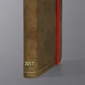 Diár "Conceptum Vintage", A5, týždenný, 2017, tvrdý obal, SIGEL