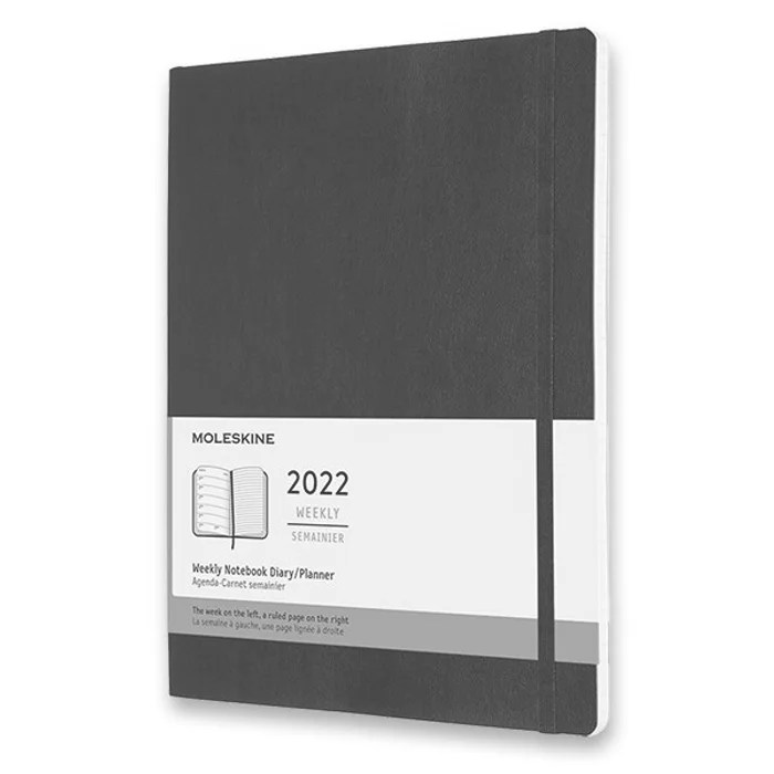 Hlavný obrázok produktu Diář Moleskine 2022 - měkké desky modrý