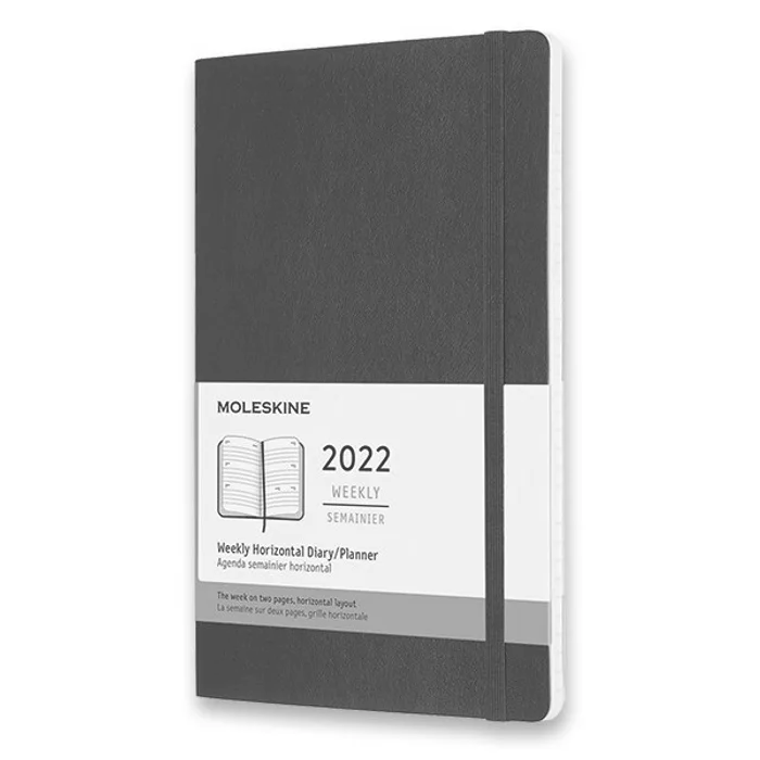 Hlavný obrázok produktu Diář Moleskine 2022 - měkké desky modrý
