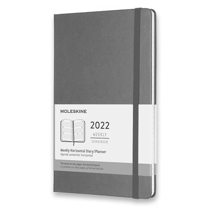 Hlavný obrázok produktu Diář Moleskine 2022 - tvrdé desky červený