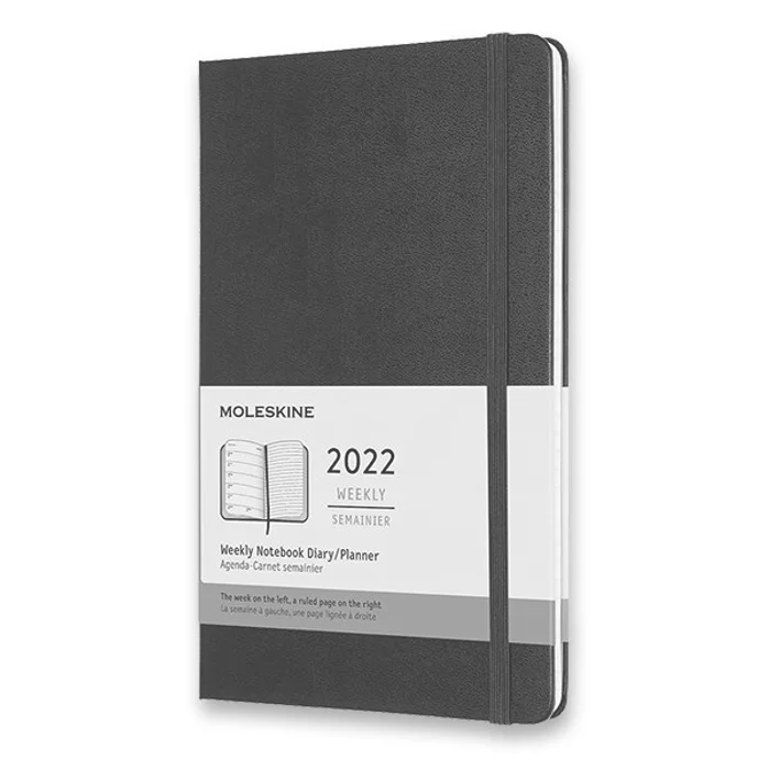 Hlavný obrázok produktu Diář Moleskine 2022 tvrdé desky modrý