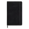 Diář Moleskine 2022 Velvet tvrdé desky L, týdenní, černý