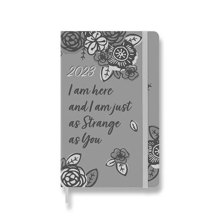 Hlavný obrázok produktu Diář Moleskine 2023 Frida Kahlo Pink, tvrdé desky L, týdenní, růžový
