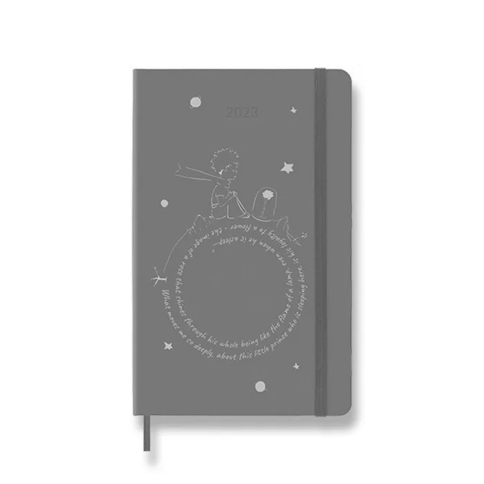 Hlavný obrázok produktu Diář Moleskine 2023 Le Petit Prince Rose, tvrdé desky L, týdenní, červený