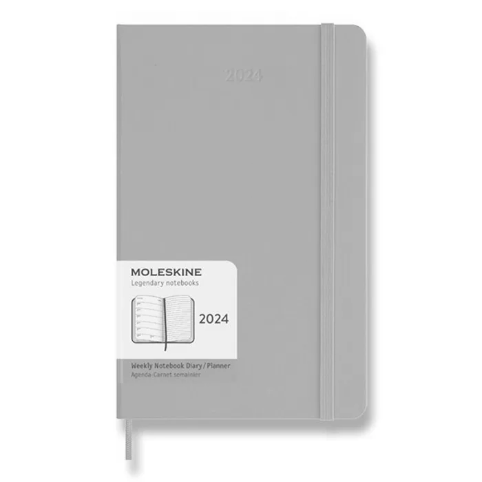 Hlavný obrázok produktu Diář Moleskine 2024 tvrdé desky L, týdenní, výběr barev béžový