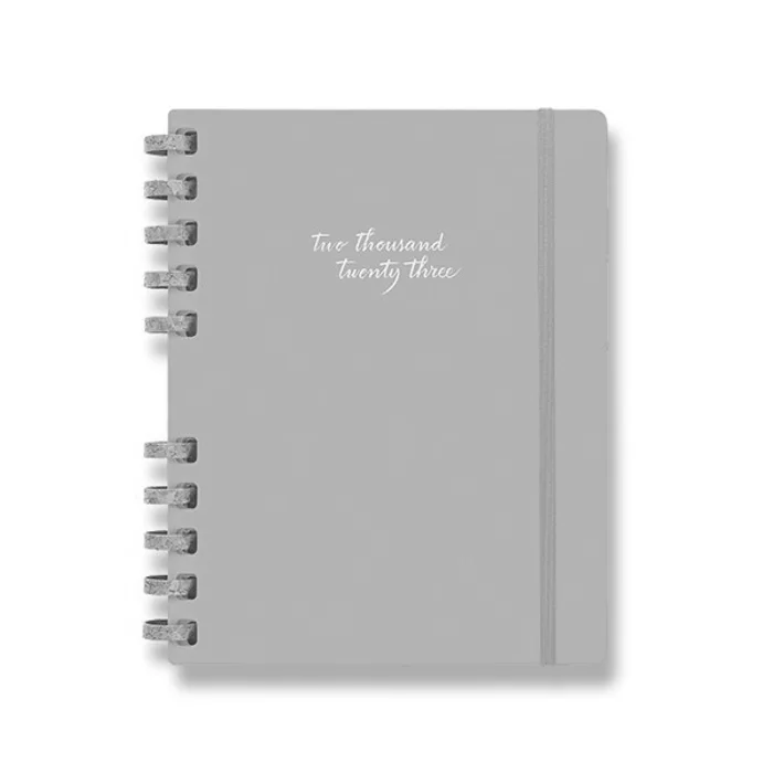 Hlavný obrázok produktu Diář Moleskine Spiral 2023, tvrdé desky XXL, měsíční/týdenní, výběr barev šedý