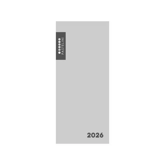 Hlavný obrázok produktu Diář PVC měsíční 2026 PASTELINI modrá