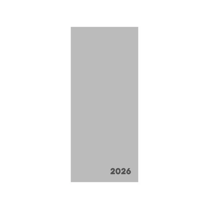 Hlavný obrázok produktu Diář PVC měsíční 2026 VERDE hořčice