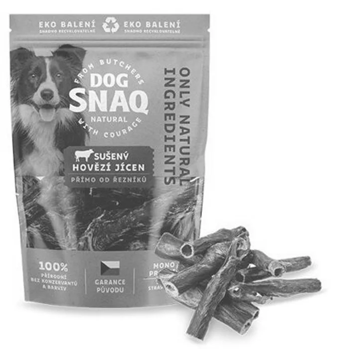 Hlavný obrázok produktu DOG SNAQ hovězí jícen sušený 100 g