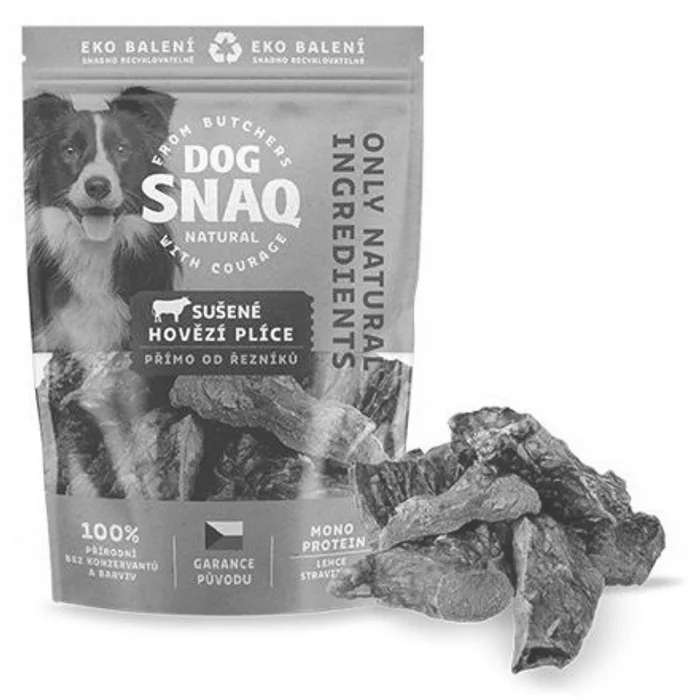 Hlavný obrázok produktu DOG SNAQ hovězí plíce sušené 80 g