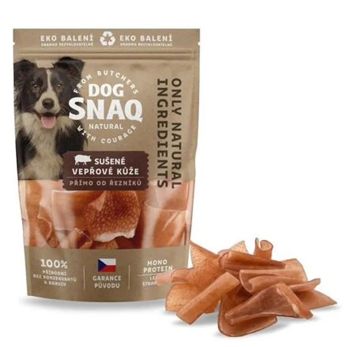 Hlavný obrázok produktu DOG SNAQ - vepřové kůže sušené 100 g