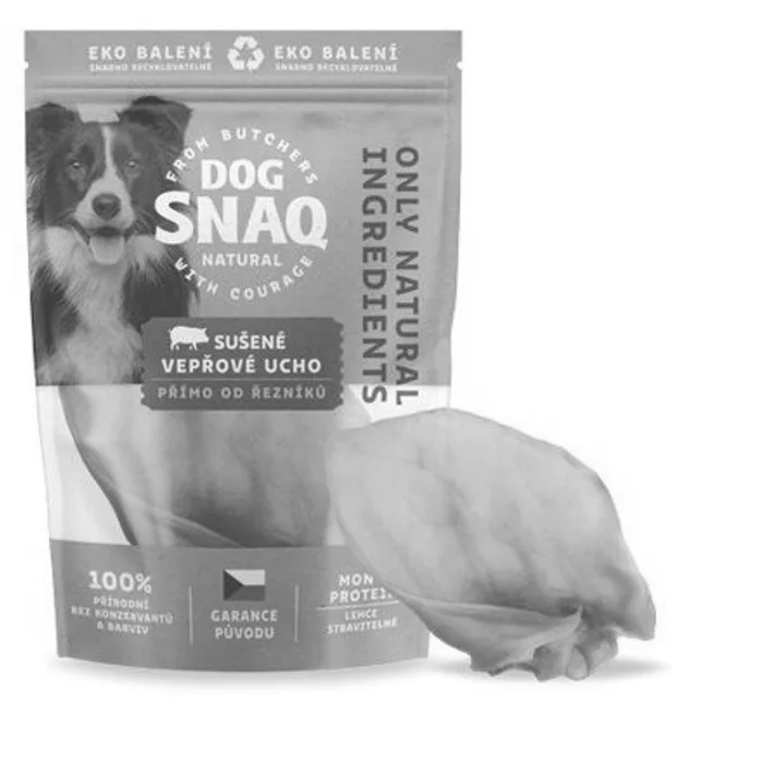 Hlavný obrázok produktu DOG SNAQ vepřové ucho sušené 1 ks
