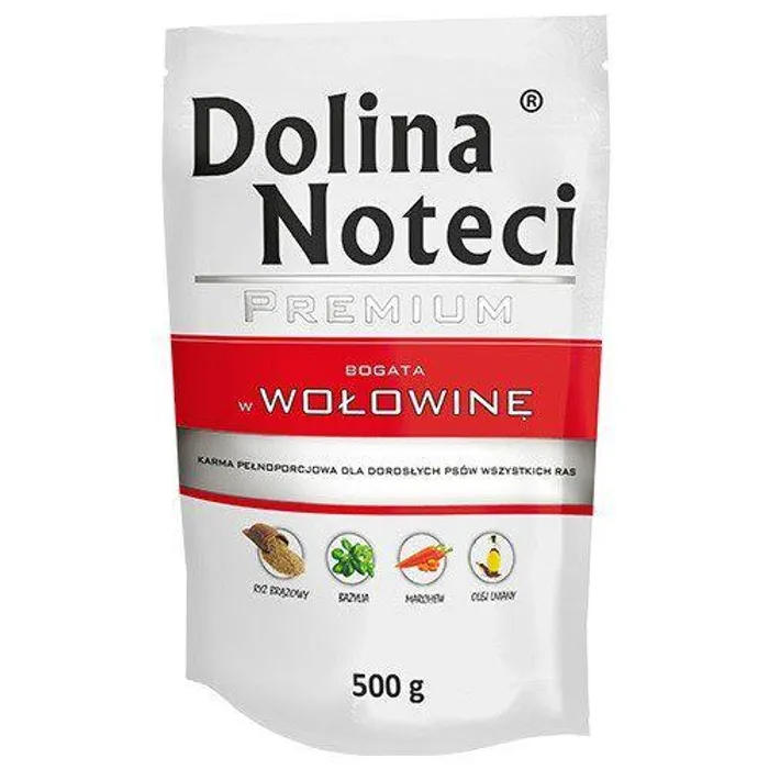Hlavný obrázok produktu DOLINA NOTECI PREMIUM hovězí kapsička pro psy 500 g