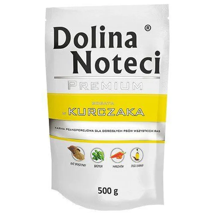 Hlavný obrázok produktu DOLINA NOTECI PREMIUM kuřecí kapsička pro psy 500 g