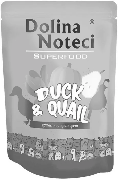 Hlavný obrázok produktu DOLINA NOTECI SUPERFOODS kachna a křepelka pro psy 300 g