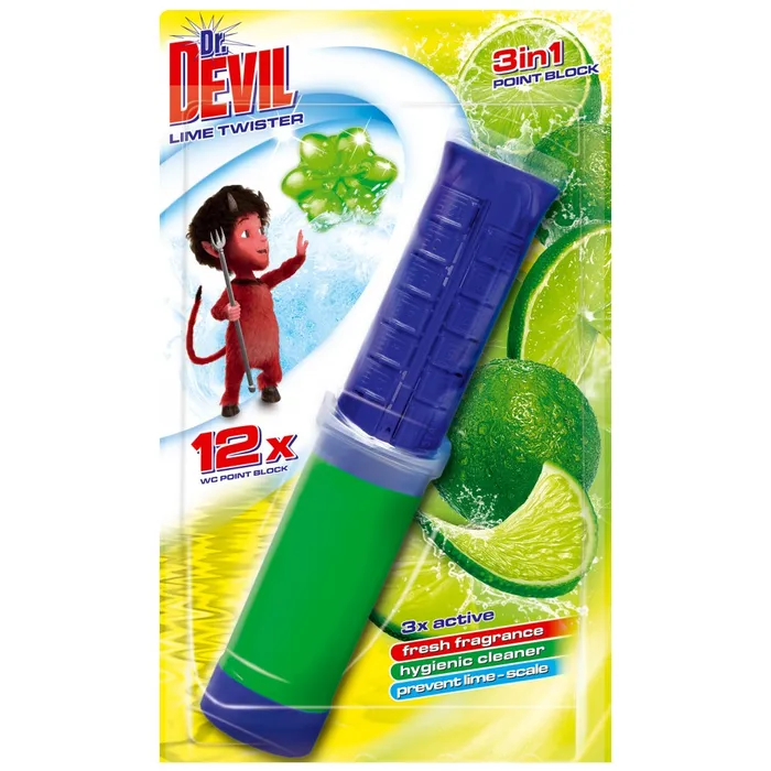 Hlavný obrázok produktu Dr. Devil Point Block Wc bodový blok Lime Twister 75 ml