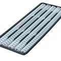 Ďalší obrázok produktu Drôtené chrbty 3/8 / 3:1 / 8 mm - biele