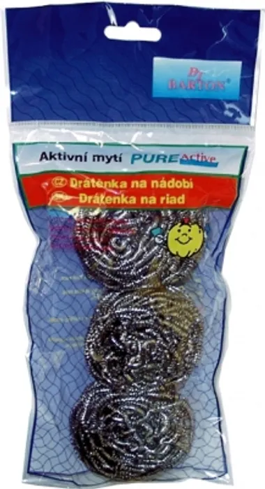 Hlavný obrázok produktu Drátěnka nerez bal. 3 x 15g