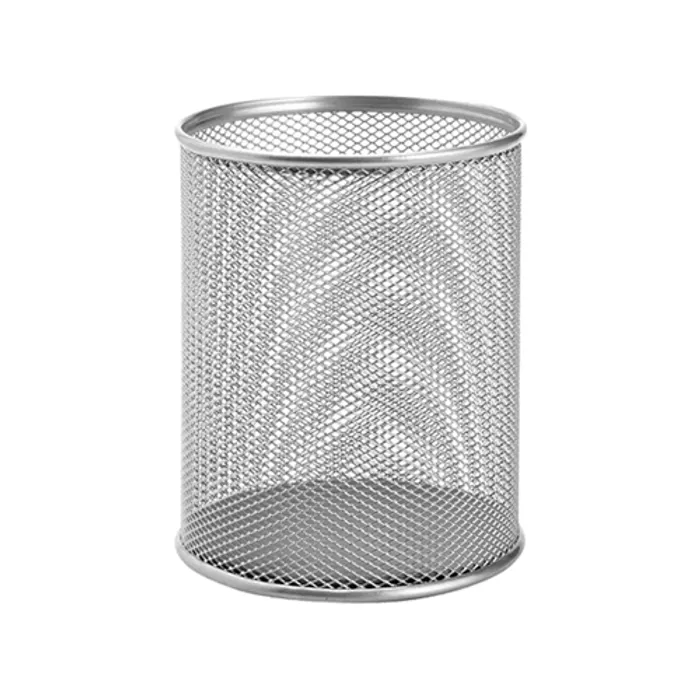 Hlavný obrázok produktu Drátěný pohár na pera, stříbrný