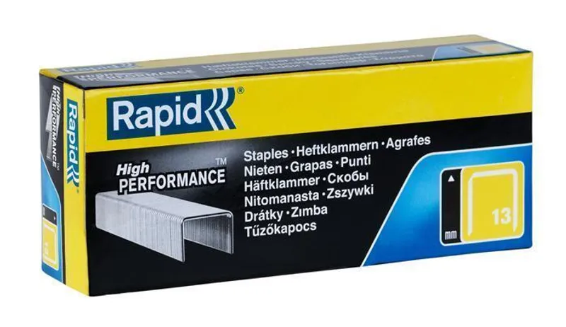 Hlavný obrázok produktu Drátky do sponkovačky Rapid 13/8, 5000 ks