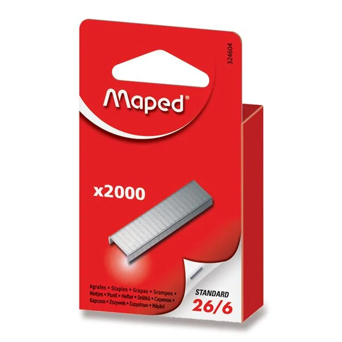 Hlavný obrázok produktu Drátky Maped 26/6 2000 ks