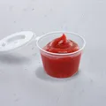 Dressingová miska (PP) s viečkom priehľadná priemer 50mm 30ml [100 ks]
