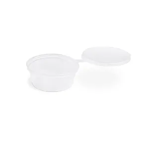 Dressingová miska (PP) s viečkom priehľadná priemer 70mm 60ml [100 ks]
