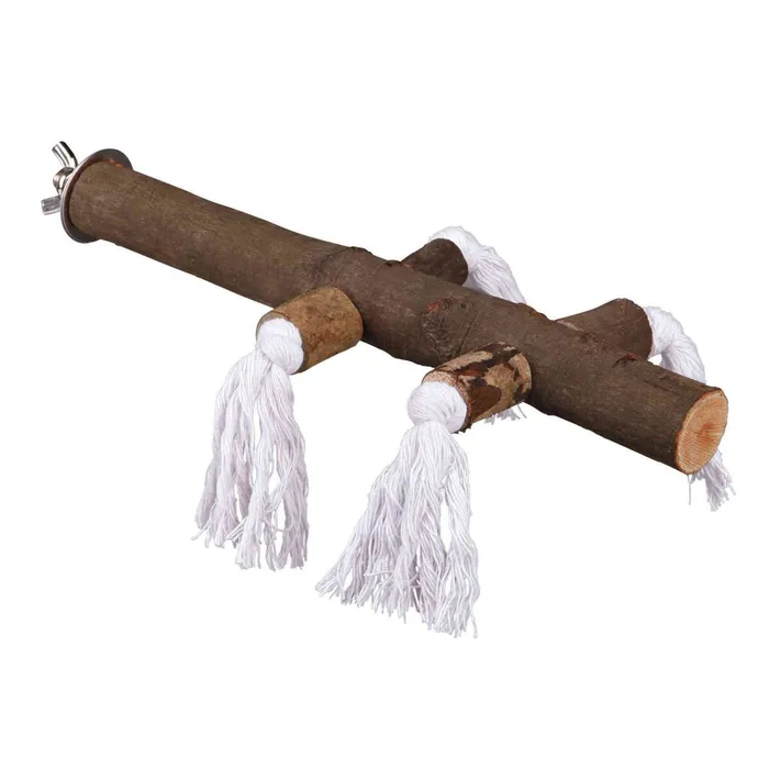 Hlavný obrázok produktu Dřevěné bidýlko s bavlnou velké 25cm/25mm