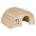 Ďalší obrázok produktu Drevené iglu pre myši a škrečky 19x11x13 cm