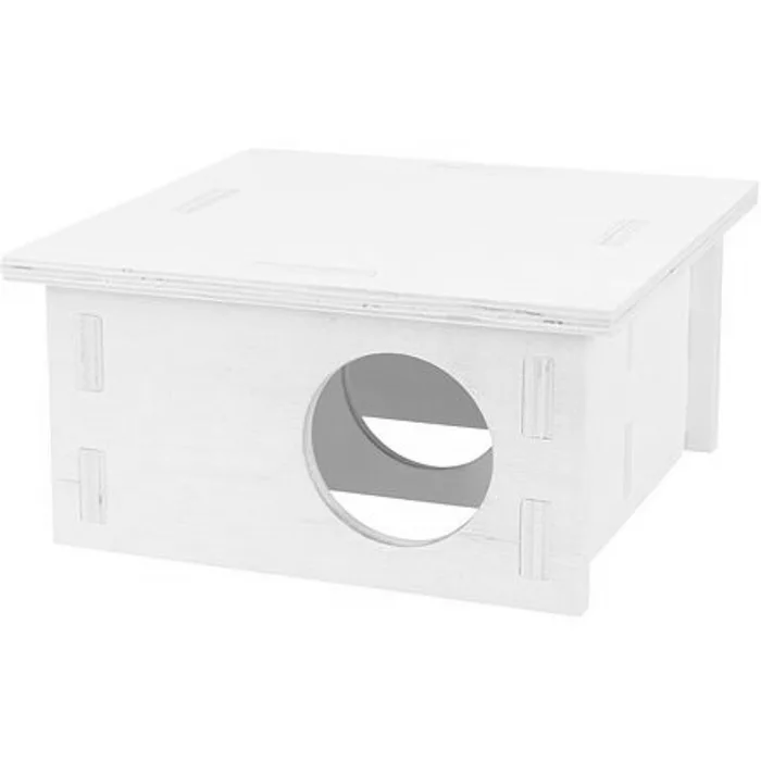 Hlavný obrázok produktu Dřevěný domeček pro hlodavce, 2 komory, 25 x 12 x 25 cm