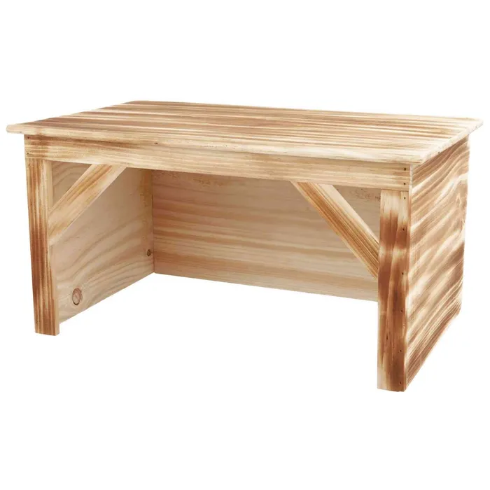 Hlavný obrázok produktu Dřevěný dům pro králíky, opalované dřevo 50 x 26 x 31 cm