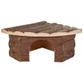 Ďalší obrázok produktu Drevený dom rohový JESPER pre králika 42x15x30/30cm