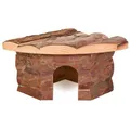 Ďalší obrázok produktu Drevený dom rohový JESPER pre škrečky 21x10x15/15cm