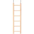 Ďalší obrázok produktu Drevený závesný rebrík 6 priečok 28cm