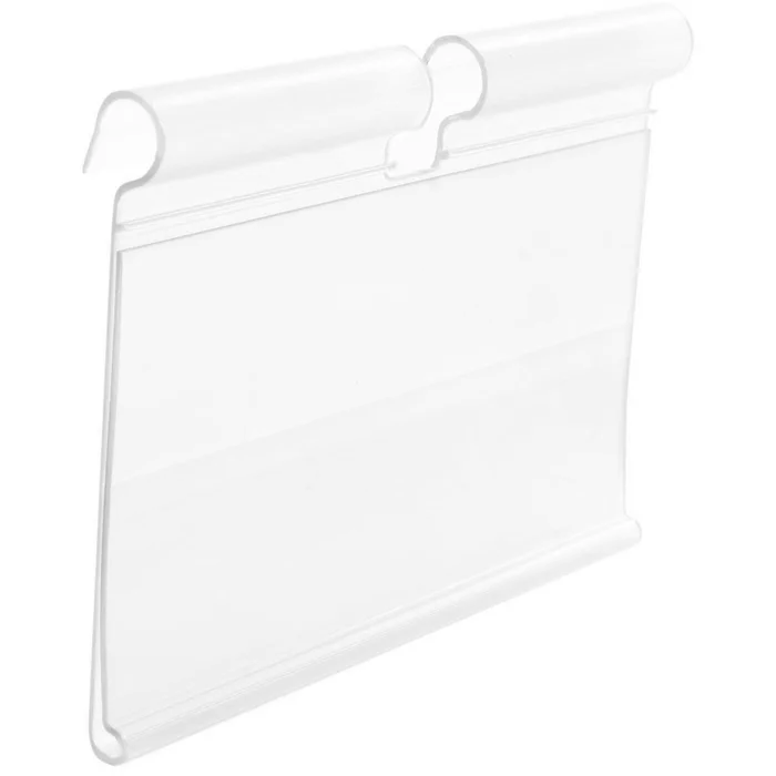 Hlavný obrázok produktu Držák cenovky na háček, 7 x 3,9 cm, transparentní