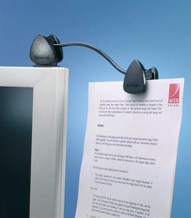 Hlavný obrázok produktu Držák dokumentů, na monitor, KENSINGTON "FlexClip"