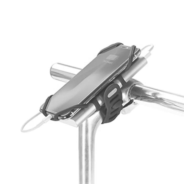 Hlavný obrázok produktu Držák mobilu a powerbanky Bone Bike Tie 3 Pro Pack, na kolo, nastavitelná velikost, černý