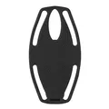 Ďalší obrázok produktu Držiak na mobil Bone Bike Tie 3, na bycikel, nastaviteľná veľkosť, čierny, 4.7-7.2, silikón, na pripevnenie na riadidlá, čierna