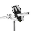Držiak na mobil Bone Bike Tie 3, na bycikel, nastaviteľná veľkosť, čierny, 4.7-7.2, silikón, na pripevnenie na riadidlá, čierna