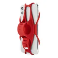 Ďalší obrázok produktu Držiak na mobil Bone Bike Tie 3, na bycikel, nastaviteľná veľkosť, červený, 4.7-7.2, silikón, na pripevnenie na riadidlá, červená