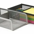 Ďalší obrázok produktu Držiak na bloček a kancelárske sponky, drôtený, VICTORIA, čierny