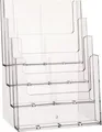 Ďalší obrázok produktu Držiak na katalógy, stolný, A4, 4 oddiely, HELIT