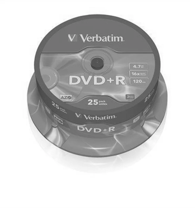 Hlavný obrázok produktu DVD+R 4,7GB, 16x, AZO, Verbatim, 25-cake