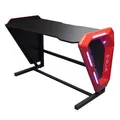 E-blue Herný stôl EGT002BK, 125x62 cm, 80,8 cm, podsvietený