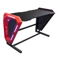 E-blue Herný stôl EGT002BK, 125x62 cm, 80,8 cm, podsvietený