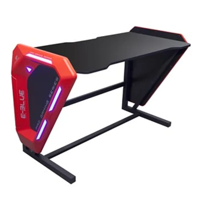 Hlavný obrázok produktu E-Blue Herní stůl EGT002BK, 125x62x80,8 cm, 80,8 cm, podsvícený