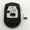 E-Blue Myš ARCO 2, 1600 DPI, 2,4 GHz, optická, 6 tlačidiel, 1 koliesko, bezdrôtová, čierna, 2 ks