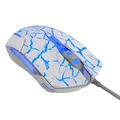 Ďalší obrázok produktu E-blue Myš Cobra, 2500DPI, optická, 6tl., drôtová USB, bielo-modrá, herná, e-box