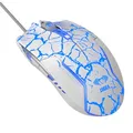 Ďalší obrázok produktu E-blue Myš Cobra, 2500DPI, optická, 6tl., drôtová USB, bielo-modrá, herná, e-box